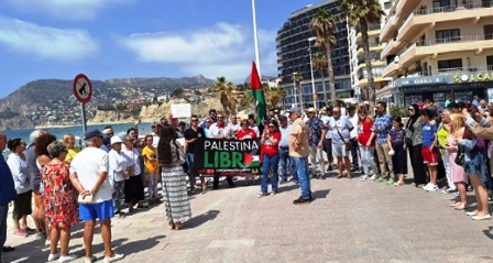 demo calpe palaestina foto